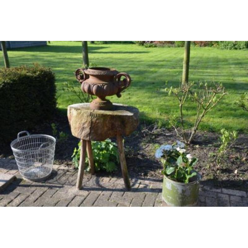 diverse stoere houten brocante - Saar en MOOS