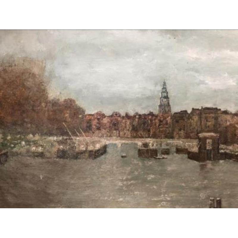 Schilderij Amsterdam