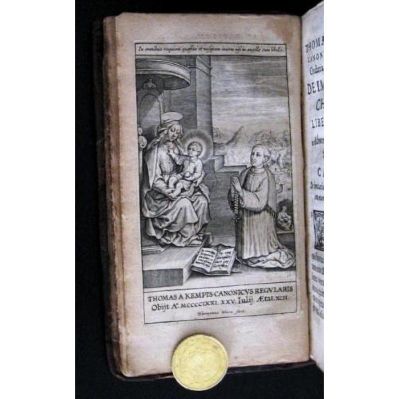 Thomas A Kempis 1626 De Imitatione Christi Libri Quatuor