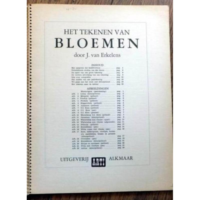 Het Tekenen van Bloemen - J. van Erkelens