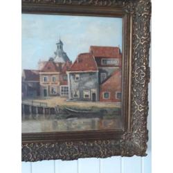 Schilderij Enkhuizen Dromedaris