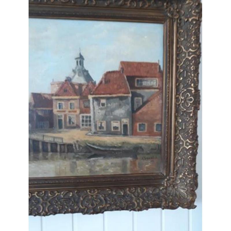 Schilderij Enkhuizen Dromedaris