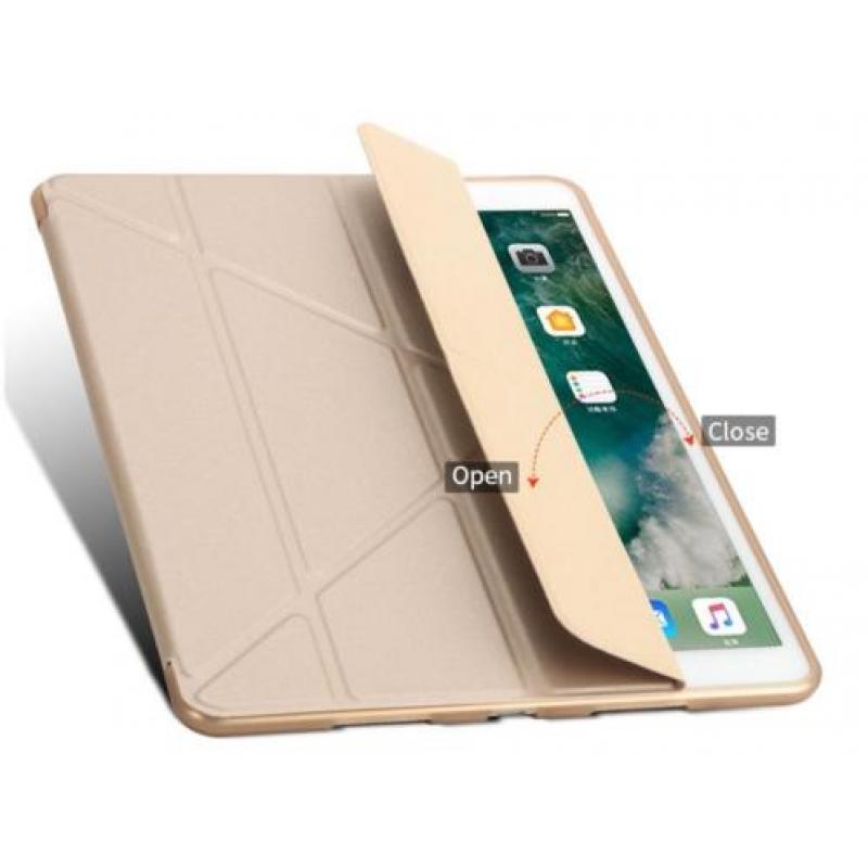 Smart Tri-fold Stand Hoesje voor iPad Pro 10.5 (2017) _Goud