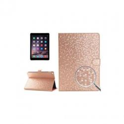 iPad Air 2 - hoes, cover, case - PU leder - Glitter champagn