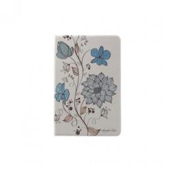 iPad mini 4 - hoes, cover, case - PU leder - Elegante bloem