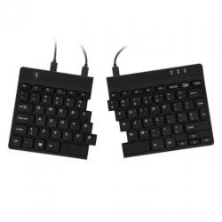 R-go split ergonomisch toetsenbord, qwerty (uk), zwart, b...