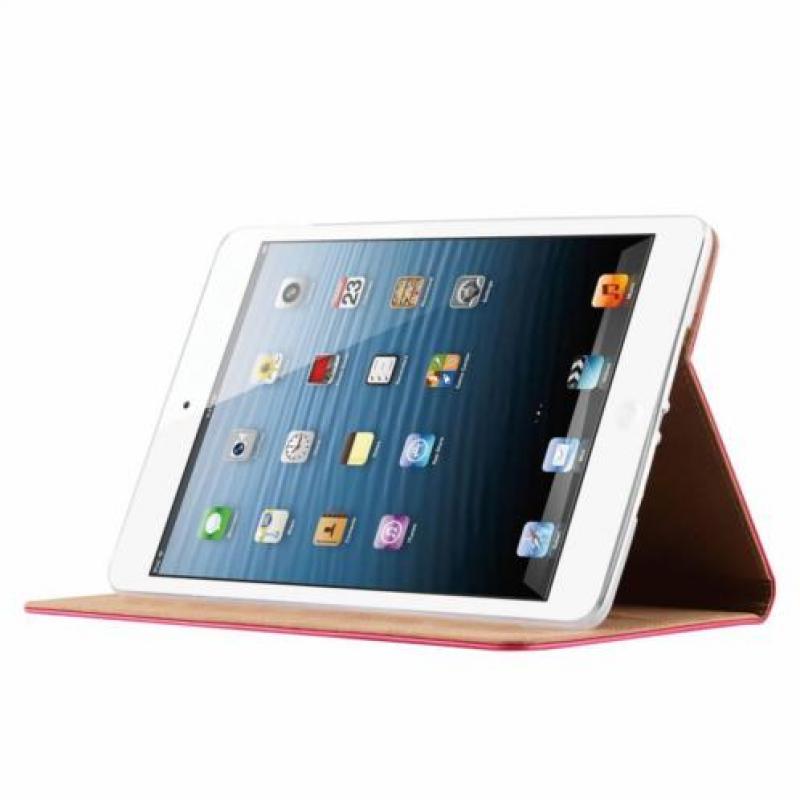 Ntech iPad 9.7 inch (2018) / (2017) Roze Booktype Kunstleer