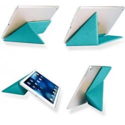 OU Case Blauw TPU Leather Flip Cover Met Standaard iPad Air