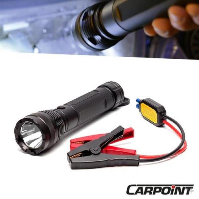 Carpoint Jumpstarter LED Zaklamp en USB Powerbank 5100 mAh