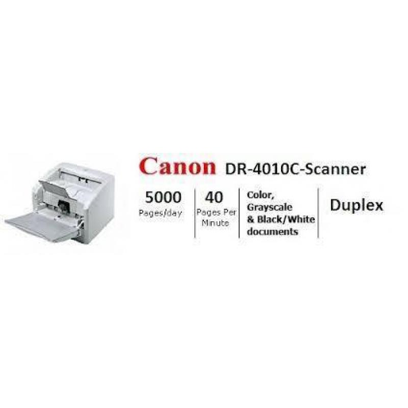 DEMO Canon DR-4010C Duplex Scanner Prof. Batch Color *Stunt*