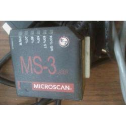 Diverse Microscan MS-3 barcode scanners