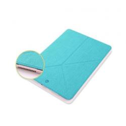 OU Case Blauw TPU Leather Flip Cover Met Standaard iPad Air