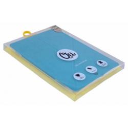 OU Case Blauw TPU Leather Flip Cover Met Standaard iPad Air