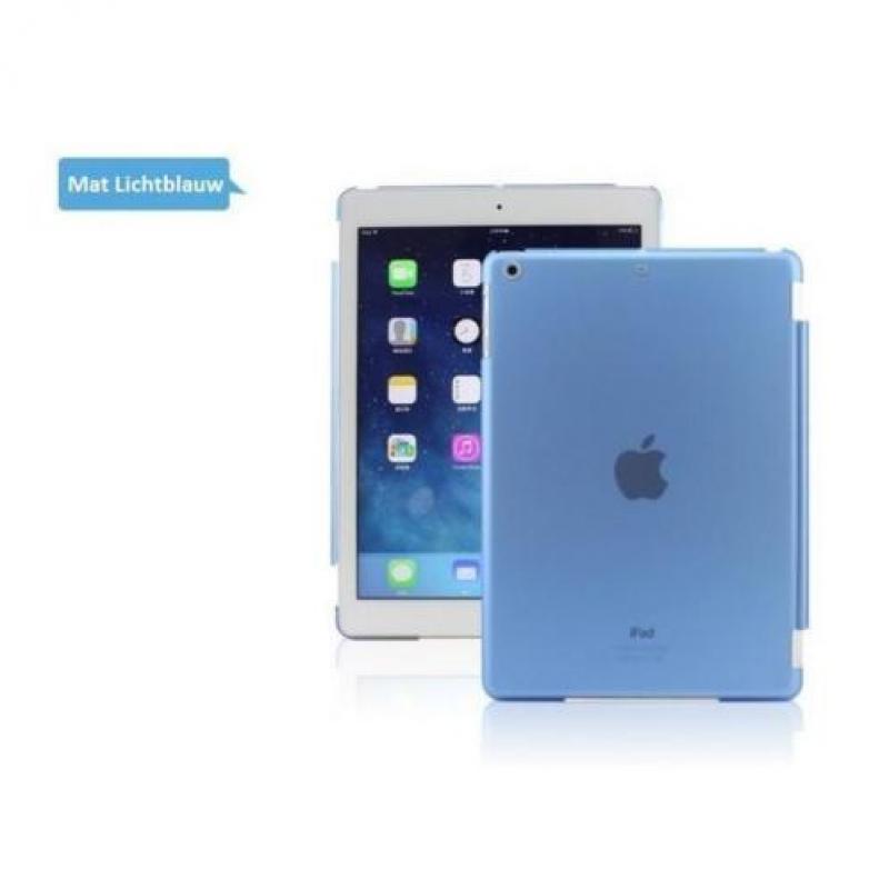 iPad Air 1 achterkant hoes hoesje case Lichtblauw Blauw