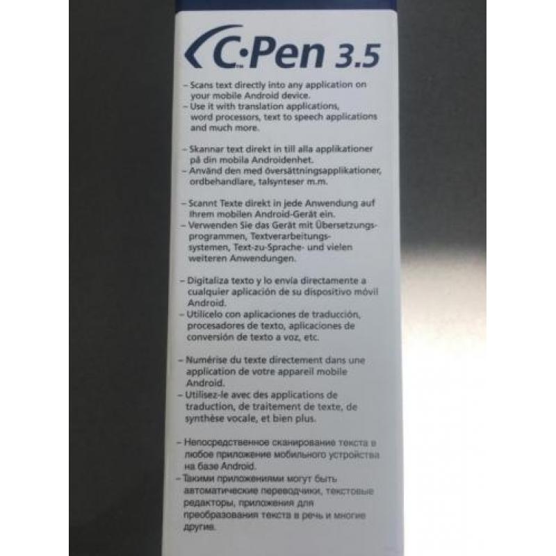 Cpen 3.5 nieuw in doos - luxe scanpen