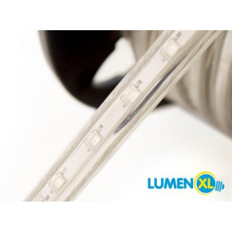 LED strip LEDstrip Lichtslang Lichtsnoer Groen 25 meter 230V