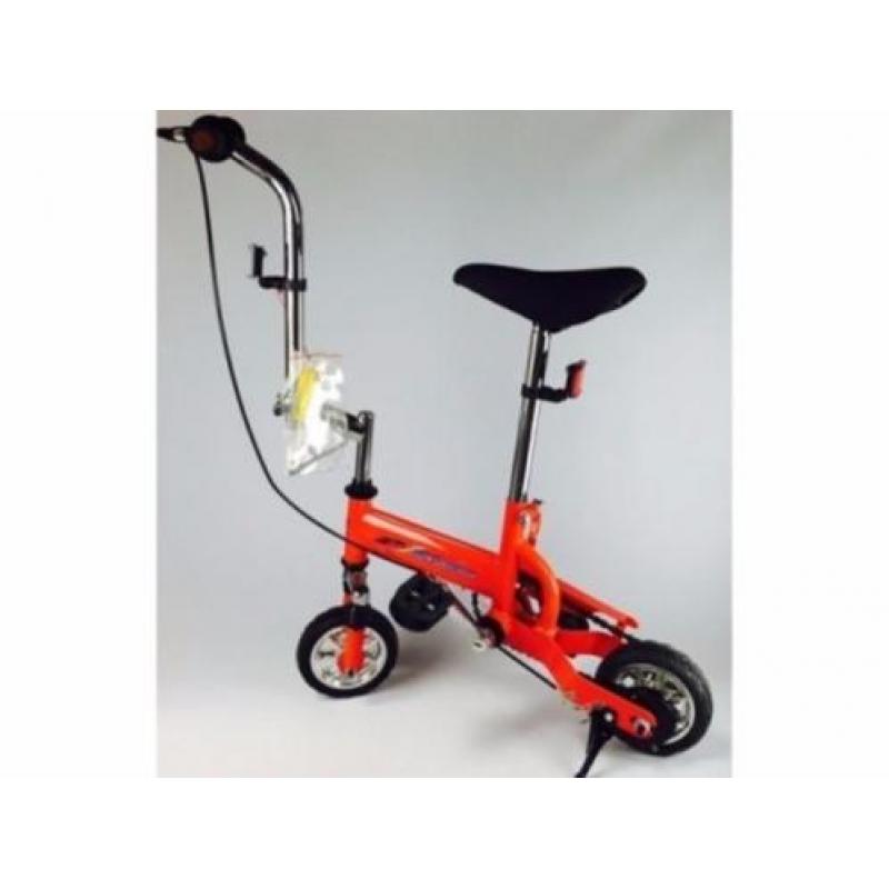 Pioneer minifiets, nieuw in rood en groen. IN DOOS