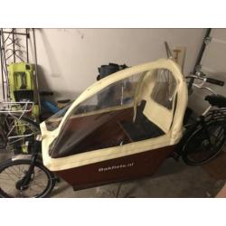 Bakfiets cargo long inclusief tent (tip)