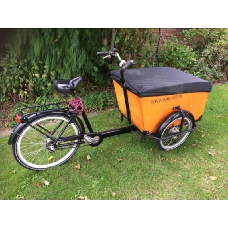 Babboe bakfiets big met huif en gratis afdekhoes