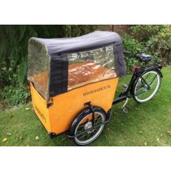 Babboe bakfiets big met huif en gratis afdekhoes