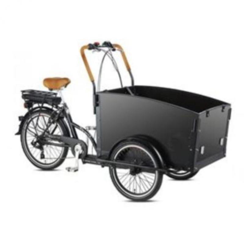 Bakfiets Troy e-bike model 2018 direct leverbaar bak fiets