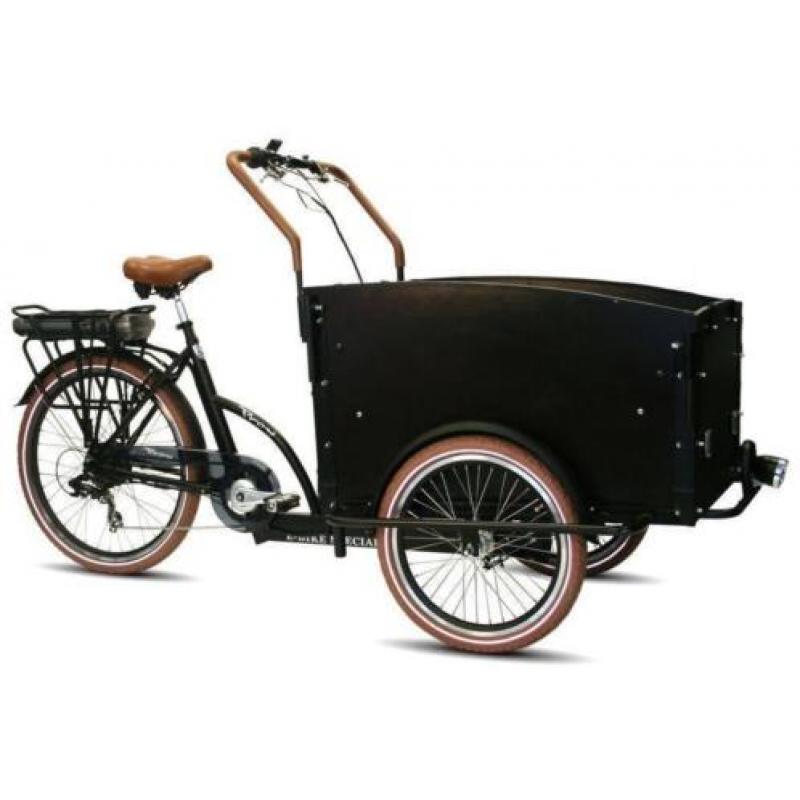 e-Bike bakfiets SP DR Zwart