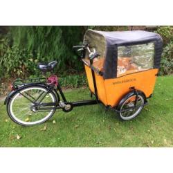 Babboe bakfiets big met huif en gratis afdekhoes