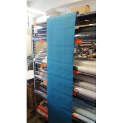 Turquoise blauw vliesbehang €6,50 op=op