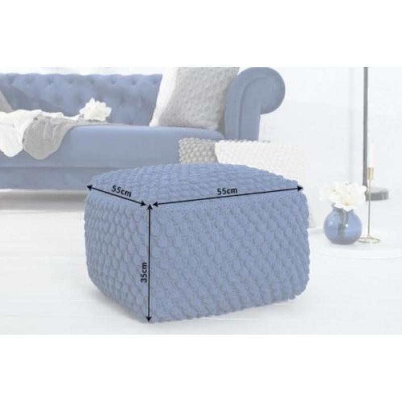 Poef Cosy Donkerblauw 37758