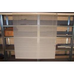 Luxaflex Jalouette 141,4 x 153,9 cm creme -NIEUW- 25mm lamel