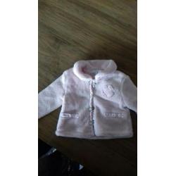 Schattige babyjasje roze mt 50