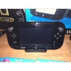 Wii U Nintendo 32GB compleet + games + gitaar WiiU