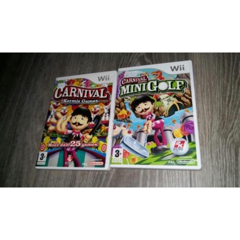 Wii spellen € 5 euro per stuk 4 voor € 18