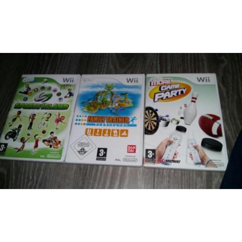 Wii spellen € 5 euro per stuk 4 voor € 18